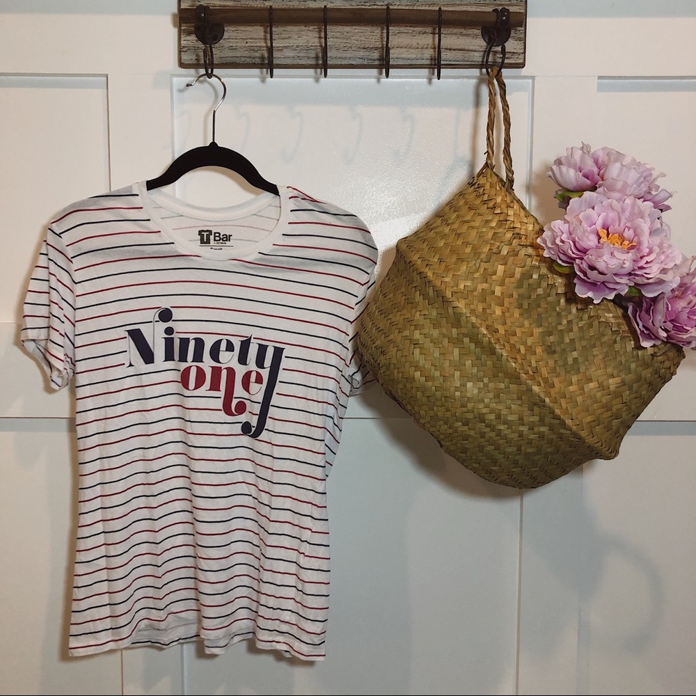 Cotton On Stripe 91 Vintage Tee